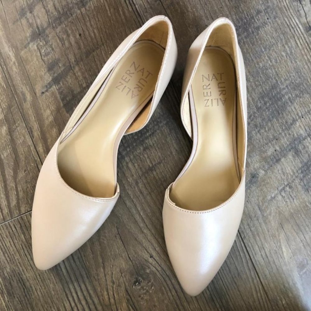 NATURALIZER Tamara Taupe Flat - 8.5